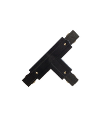 ACCESORIO CARRIL LED 4 VIAS (HASTA 3 ENCENDIDOS) CONECTOR T IZQUIERDA A NEGRO