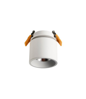 DOWNLIGHT LED EMPOTRABLE CUERPO ORIENTABLE 20W 4000K BLANCO