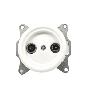 BASE PORCELANA EMPOTRAR BLANCO TV+R SIN MARCO