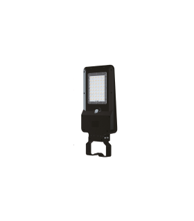 CABEZA FAROLA LED SOLAR CON SENSOR CREPUSCULAR Y MOVIMIENTO 20W 3000Lm  IP65 CAMBIO DE TONO 3000K/4000K/6000K