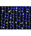 CORTINA LED AZUL CON EFECTO FLASH PARA EXTERIOR IP65 45W 400leds   2x2METROS  conectables hasta 10 uds posición fija: sí