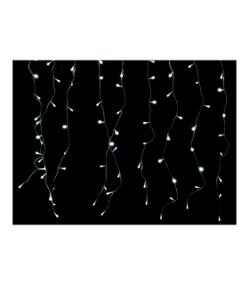 CORTINA LED CON EFECTOS 6500K PARA EXTERIOR 225LEDS 40W 2,0x0,9METROS IP44 conectables 5 uds posición fija: sí