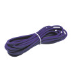 CABLE DECORATIVO TELA 2X0.75mm 5METROS MORADO