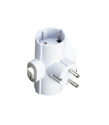 CLAVIJA TRIPLE CON TT CON INTERRUPTOR