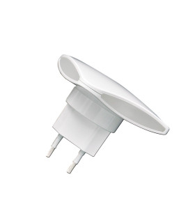 PILOTO LUZ NOCTURNA LED TRIANGULAR CON SENSOR CREPUSCULAR BLANCO 0.3W 4000K