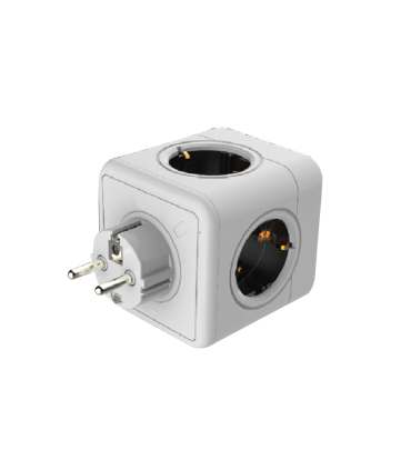 CLAVIJA MODULAR 5 TOMAS COMPATIBLE CON REF 1002910 16A 250V BLANCA