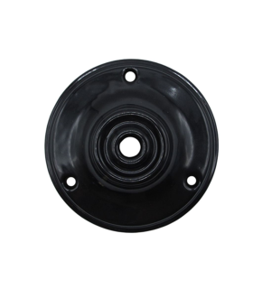 FLORON CERAMICO NEGRO Ø10.5CM