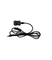 PORTALAMPARAS NEGRO PERLA + CABLE 1.80 METROS + INTERRUPTOR + CLAVIJA