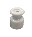 AISLANTE PORCELANA BLANCO PARA CABLE 24x19mm