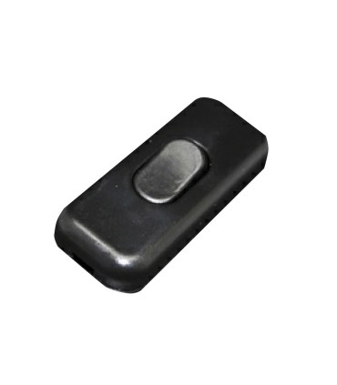 INTERRUPTOR DE PASO BIPOLAR  NEGRO 2.5A 250V