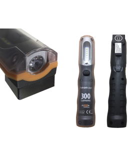 PORTATIL LED RECARGABLE IP54 3+1W 6400K 120º