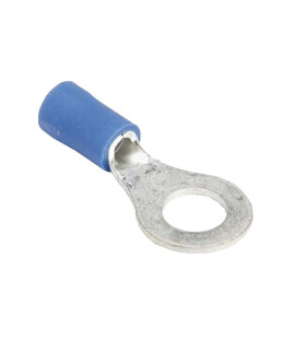 TERMINAL PREAISLADO REDONDO P25-45 AZUL (100 UND)