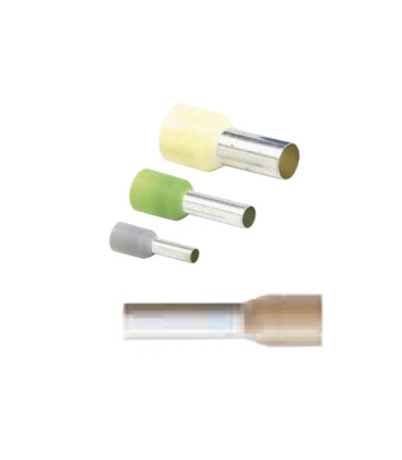 PUNTERAS AISLADAS EN NYLON GRIS 2,5mm TT-250