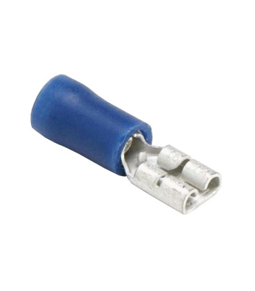 TERMINAL PREAISLADO  HEMBRA PHF-41 AZUL (100 UND)