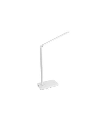 LAMPARA DE MESA LED 6.5W CAMBIO DE TONO 280Lm REGULABLE BLANCA