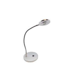 FLEXO LED FLEXIBLE 3W 6400K 100º 230V PLATA