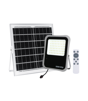PROYECTOR LED SOLAR 200W 3000K