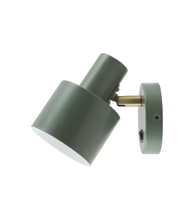 APLIQUE PARED SERIE SERANTES1XE27 VERDE