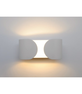 APLIQUE LED DECO 6W 3000K 120º 100-240V BLANCO