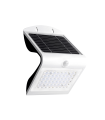 APLIQUE LED EXTERIOR SOLAR CON SENSOR DE PRESENCIA Y CREPUSCULAR IP65 4W 4000K +3000k 120º SOLAR BLANCO