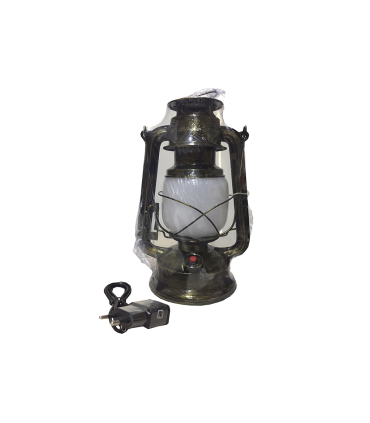 FAROL LED EFECTO LLAMA SMALL RECARGABLE 3W 1300K 360º 12V BRONCE
