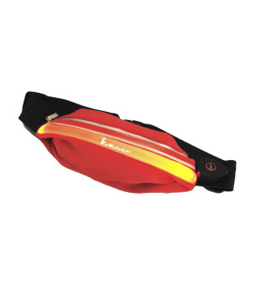 RIÑONERA DEPORTIVA ROJA CON LED