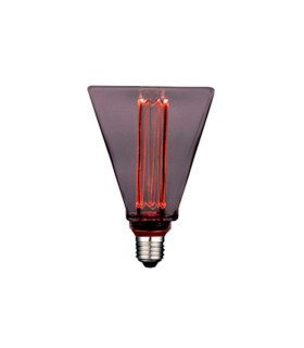 LAMPARA LED DECO DIAMANTE E27 4W SMOKY 1800K