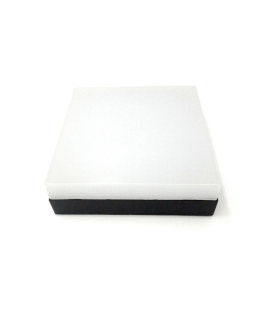 DOWNLIGHT LED SUPERFICIE CUADRADO 18W 3000K 120º 230V NEGRO