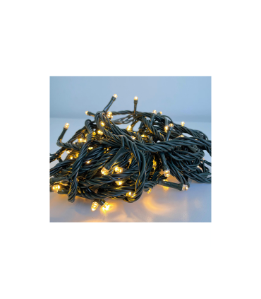 GUIRNALDA 100 LEDS PARA INTERIOR BLANCO CALIDO 9.2W 230V 10.5m IP44