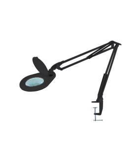 FLEXO LUPA MUELLE T5 22W NEGRO