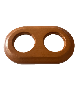 MARCO EMPOTRAR DOBLE  MADERA