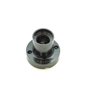 PORTALAMPARAS ILUMINACION E-27 INT.LATON  NEGRO
