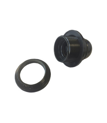 PORTALAMPARAS ROSCADO R/EU NEGRO